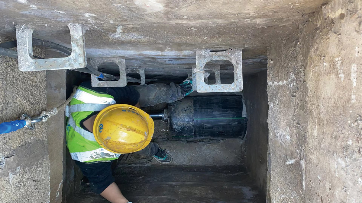 津南HDPE短管内衬法